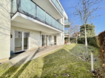 Terrasse mit Gartenanteil - Wohnen mit Garten, Komfort und Zukunft – barrierefreie Erdgeschosswohnung in gepflegter Wohnanlage