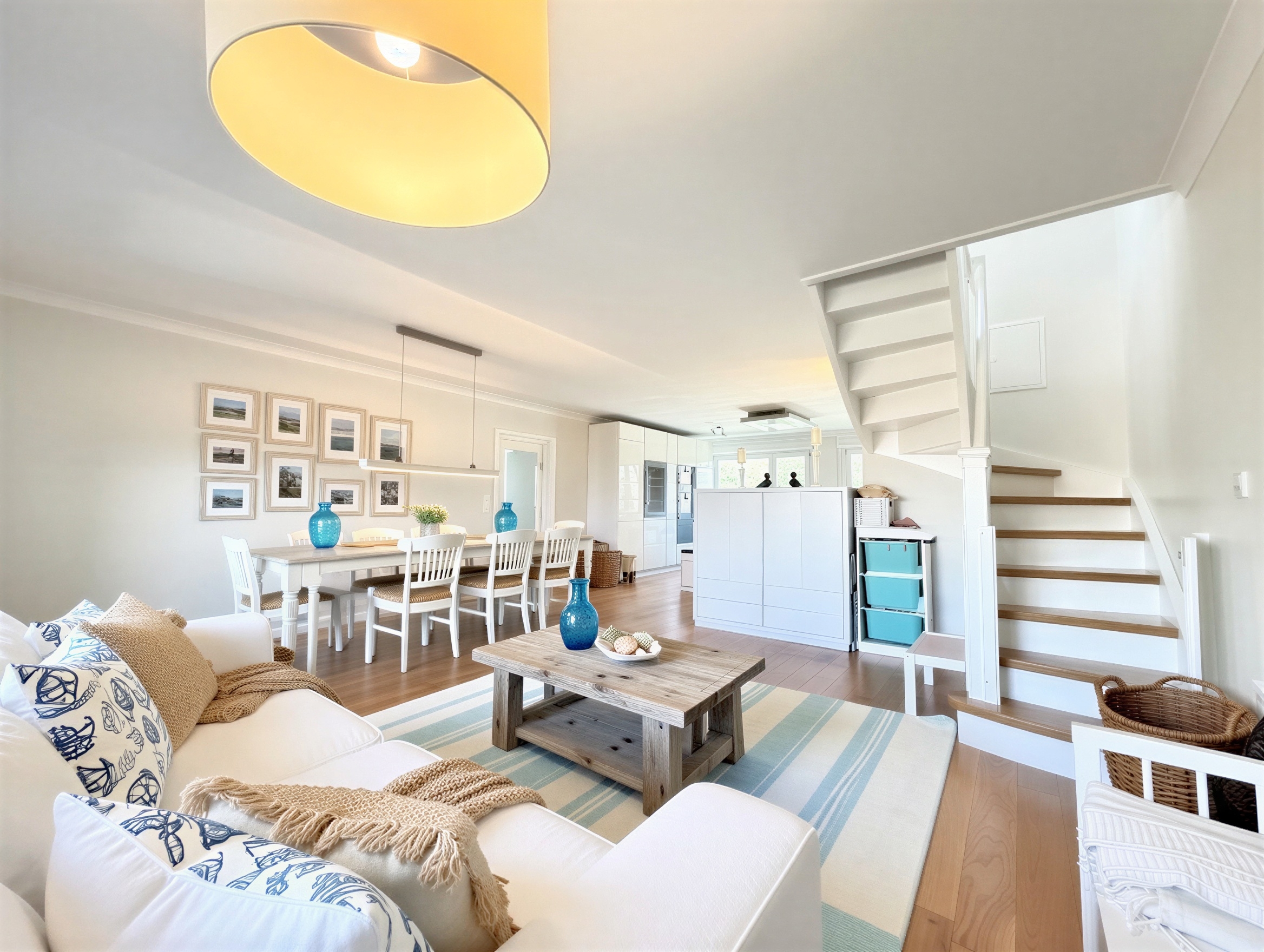 Treppe in die Maisonette