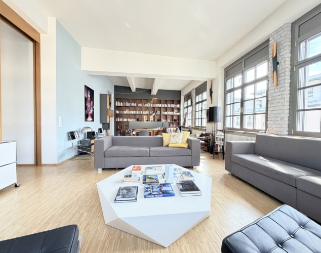 Urban Loft Living auf 116 m² – Stil, Raum und Lage in Perfektion, 60487 Frankfurt, Loft/Studio/Atelier