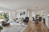 Wohnzimmer Visualisierung - Hell! Offen! Geborgen! Das Zuhause, das mit der Sonne lacht