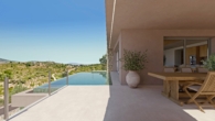 Terrasse mit Pool - Designvilla im Vall de Pop – Neubaujuwel zwischen Weinbergen und Meer