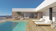 Poolterrasse - Villa Aqua – Eine Hommage an das Mittelmeer