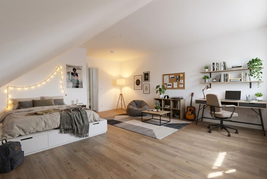 Großes Zimmer Maisonette