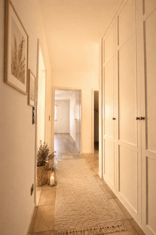 Flur OG mit Einbauschrank