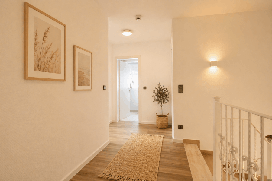 Treppe zur Maisonette