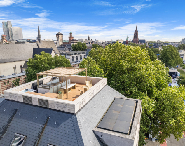 Einzigartig in Frankfurt – Penthouse mit atemberaubender Panorama Dachterrasse, 60311 Frankfurt am Main, Penthousewohnung