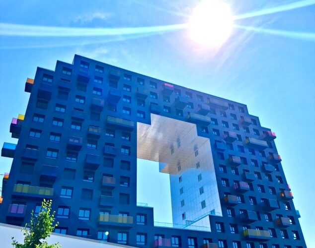 Stadtleben am Wald in New Franklin City: 124 m² mit 3 Zimmern und 2 Bädern, 68309 Mannheim, Penthousewohnung