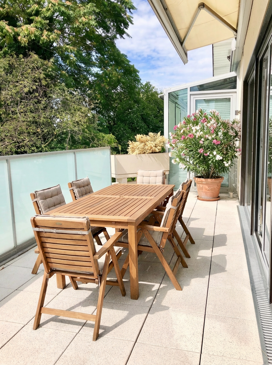 Der große Balkon